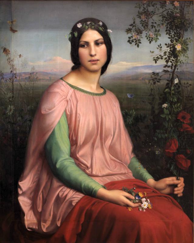 Flower of the Fields, Louis Janmot